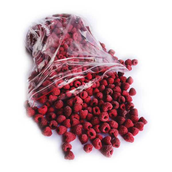Frozen raspberries for wholesale buyers with delivery